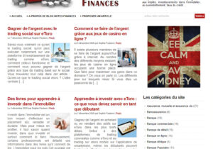 Blog Notes Finances, le guide de l'argent