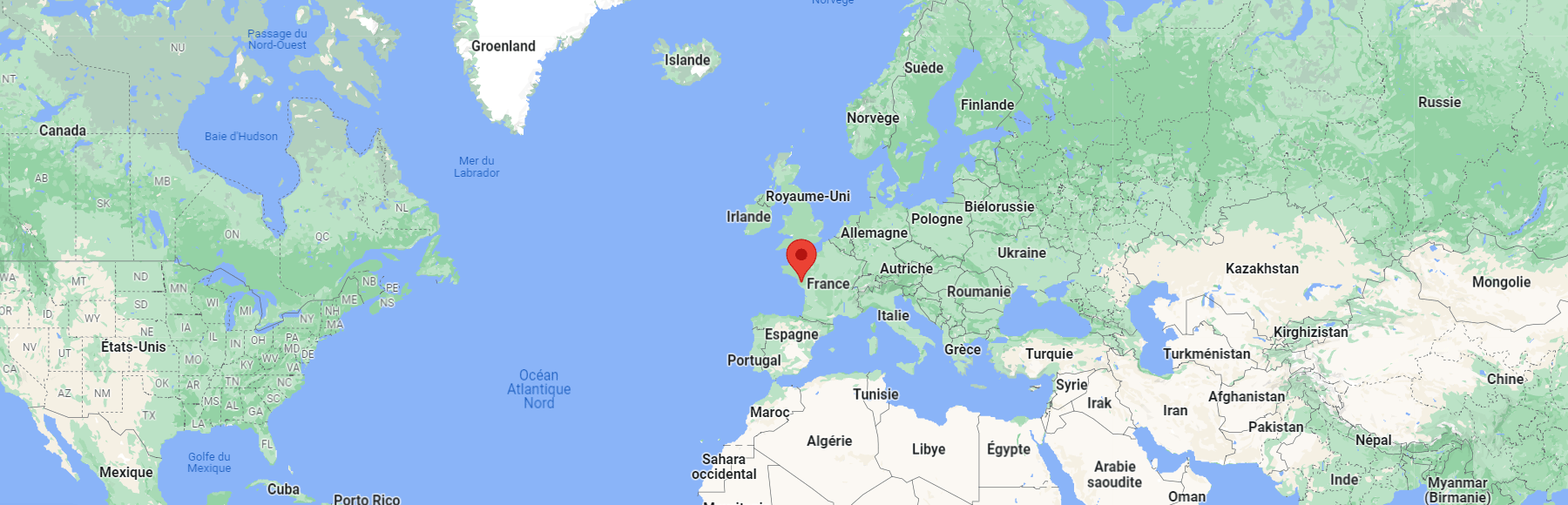 Click Busters localisé à Nantes en Bretagne / France sur Google Map