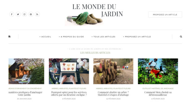 Le Monde du Jardin