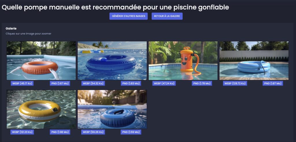 Photo piscine