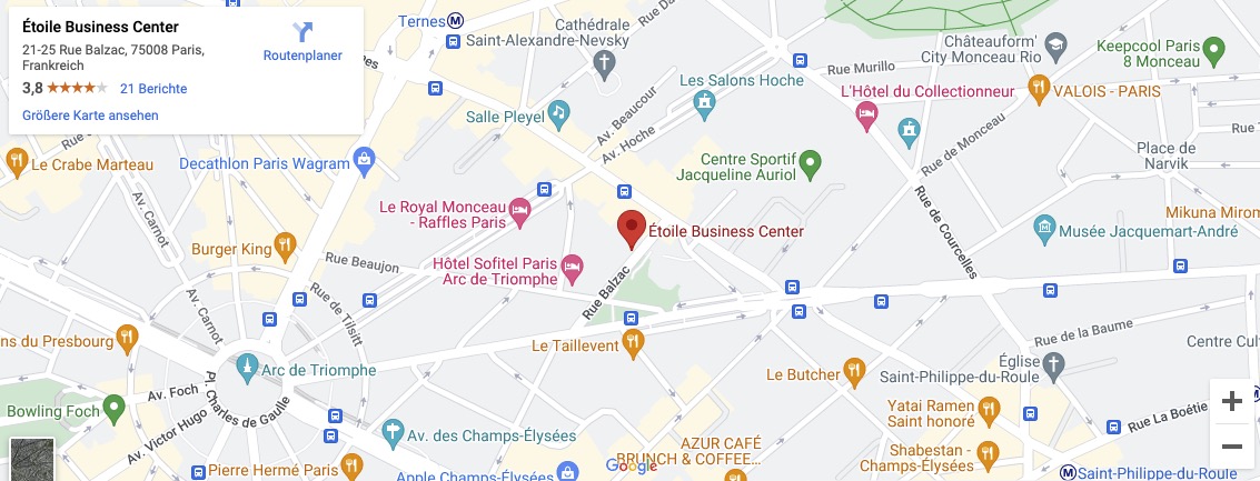 Plan SMX Paris